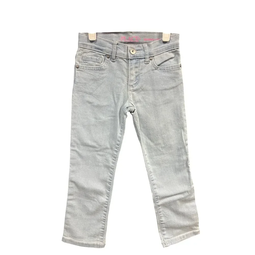 NWT Light Wash Skinny Jeans - The Children's Place - 5